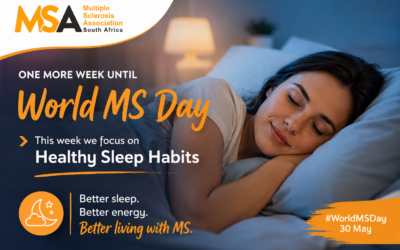 One More Week Until World MS Day: This Week We Focus on Healthy Sleep Habits 💤🧡