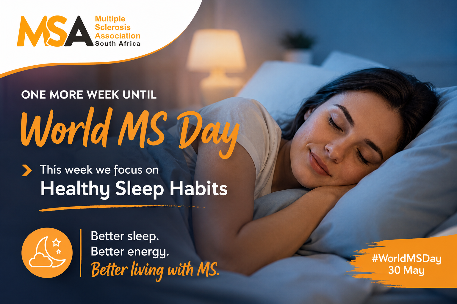 One More Week Until World MS Day: This Week We Focus on Healthy Sleep ...